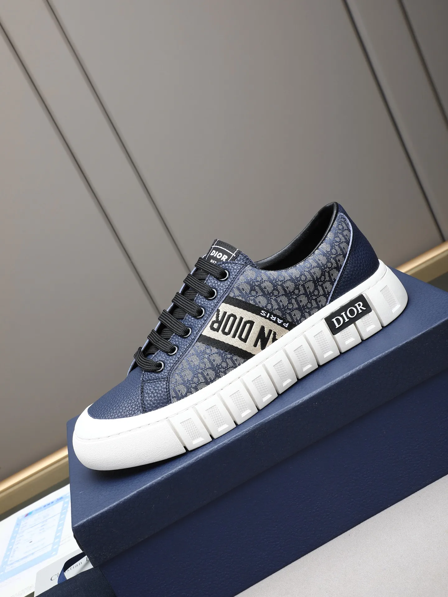 PP420 2025 latest Dior🆕The latest men's casual sports shoes, the upper is made of imported cowhide➕Dior special material! Breathable sheepskin. TPU ultra-soled, lightweight and wear-resistant! Size:38-44 (45 customized)